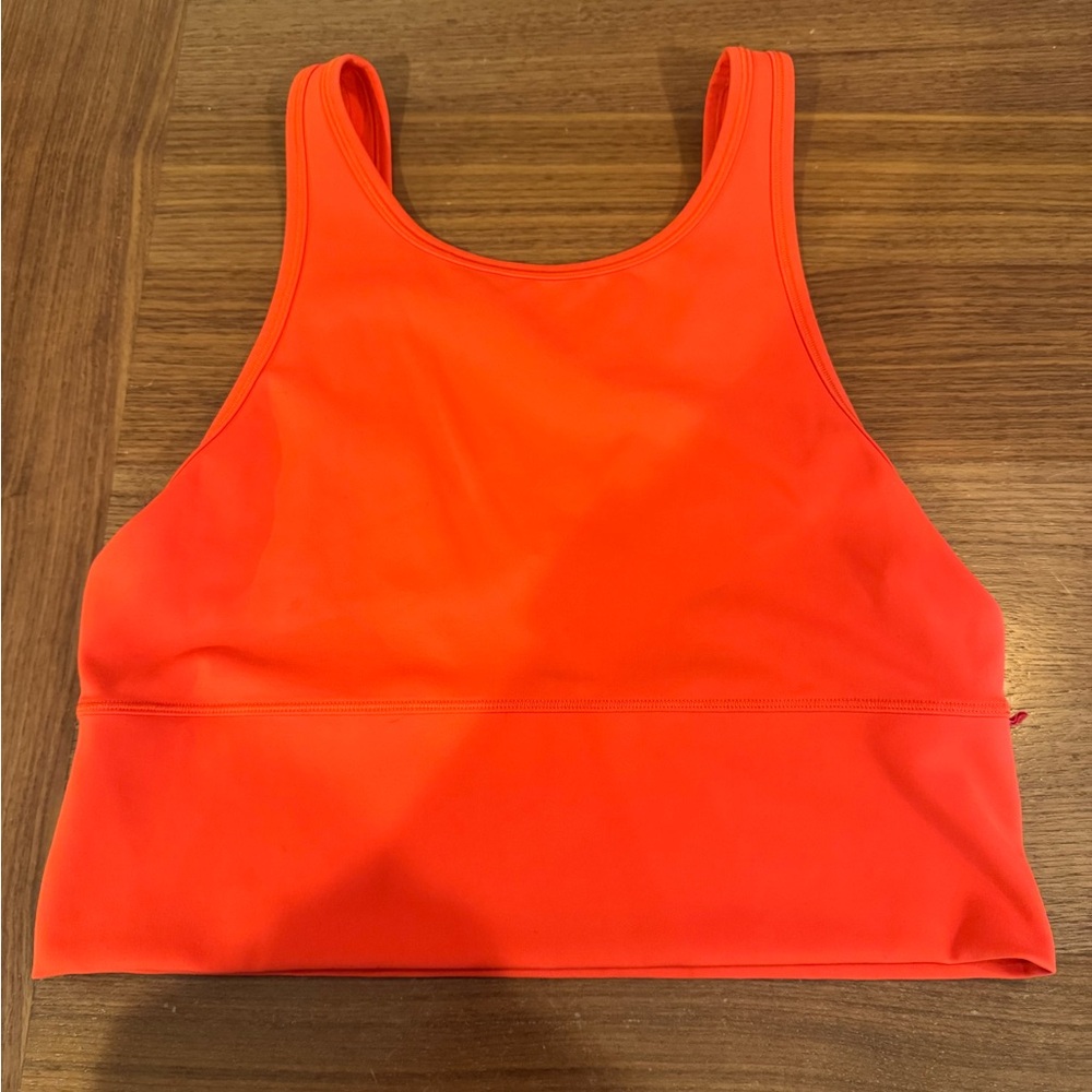Lululemon pivot tank top orange